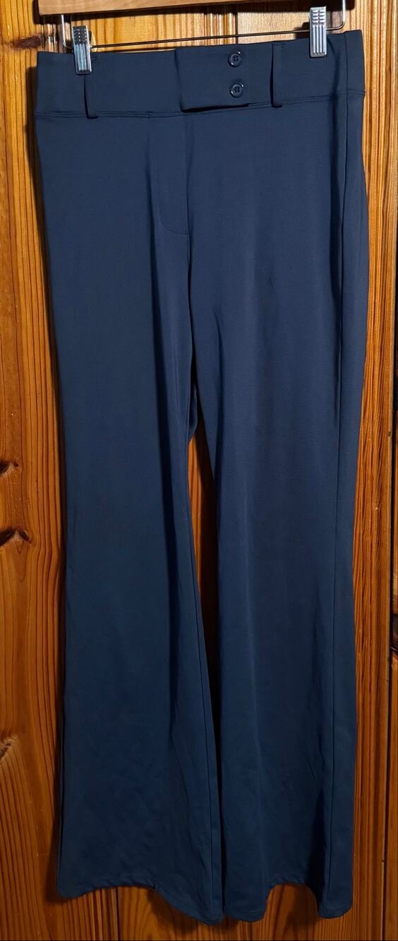 Halara UltraSculpt™ High Waisted Tummy Control Flare Work Pants Navy medium